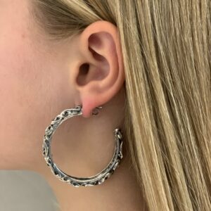 Orecchini Cerchio in Argento - Image 4